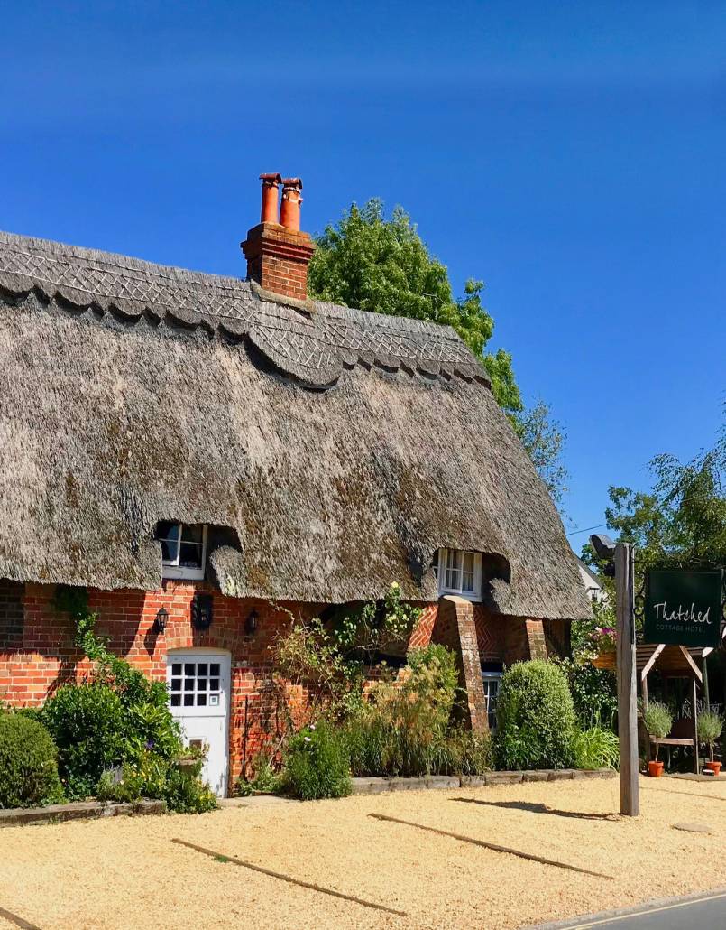 Photo of the Thatched Cottage Hotel in Brockenhurst.